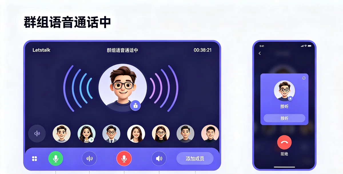 Letstalk 官网 - 加密聊天软件 电脑版安卓 iOS 下载