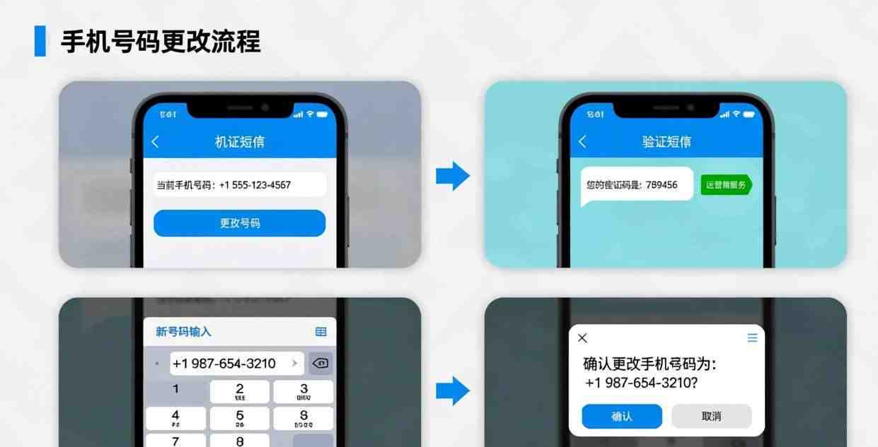 换绑手机号